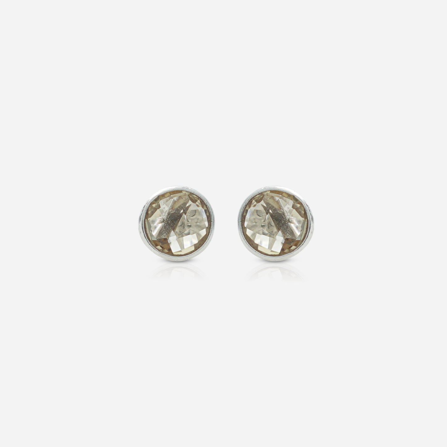 925 Silver Citrine Earrings