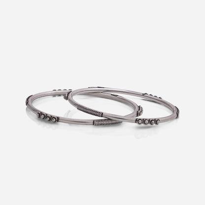 Geometric Accented Bangle