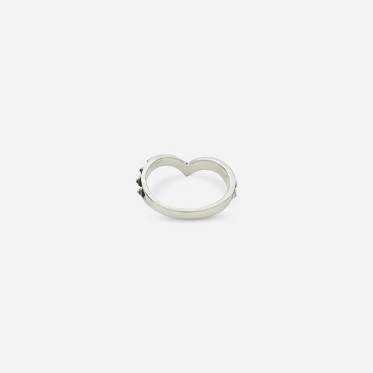 V-Shape Chevron Ring