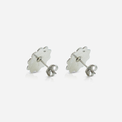 Moon-Drop Pearl Stud