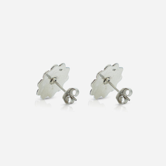 Moon-Drop Pearl Stud