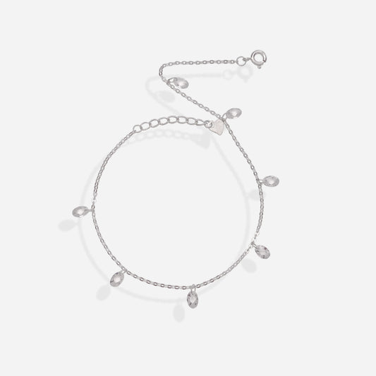 Luminous Teardrop Anklet