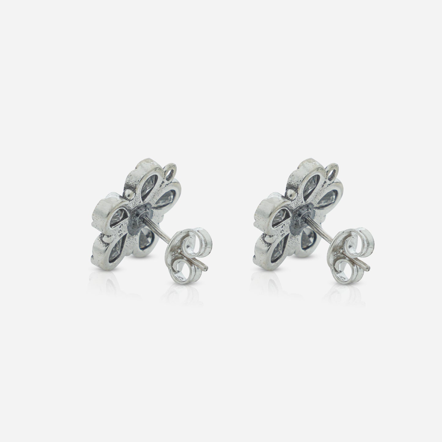 Geometric Sunburst Studs