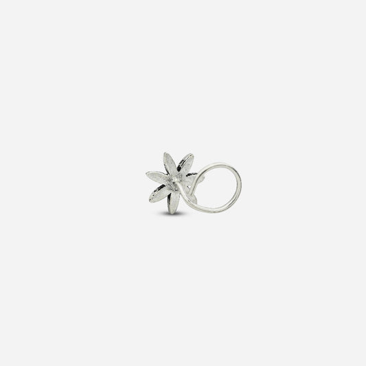 Silver flower-shaped by silver world