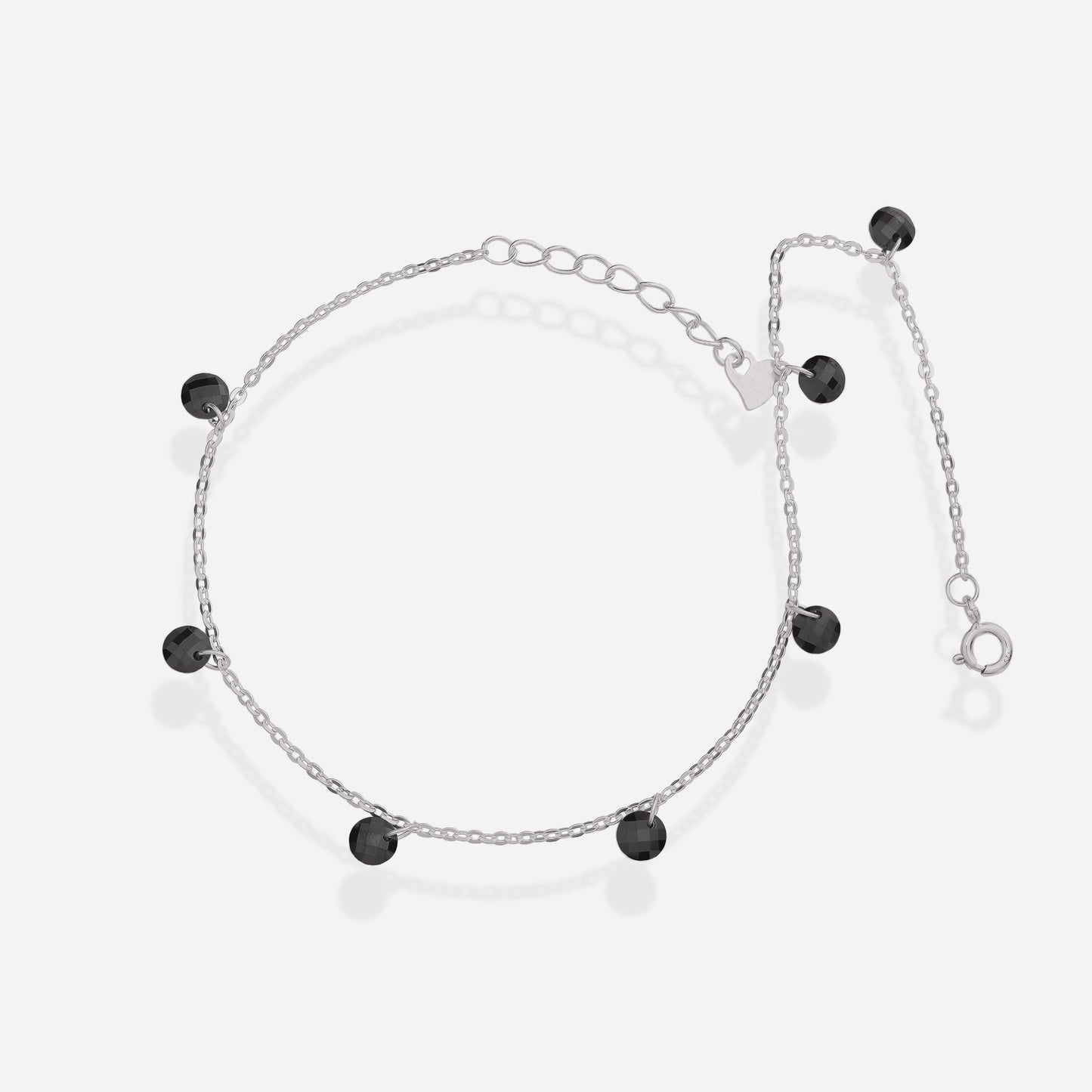 Midnight Crystal Anklet