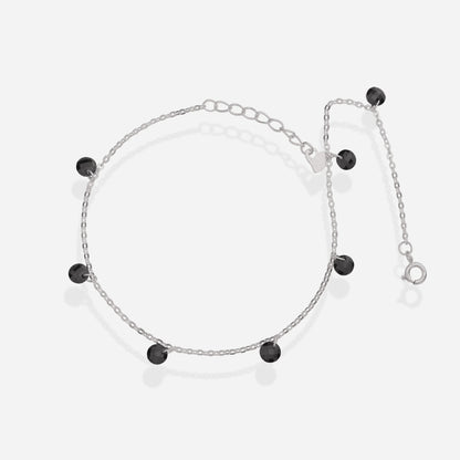 Midnight Crystal Anklet