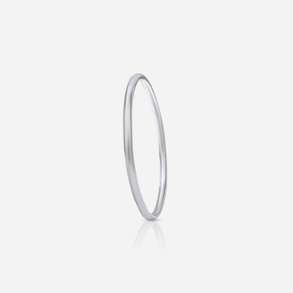 Mirror-Polish Minimalist Bangle