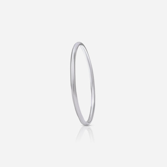 Mirror-Polish Minimalist Bangle