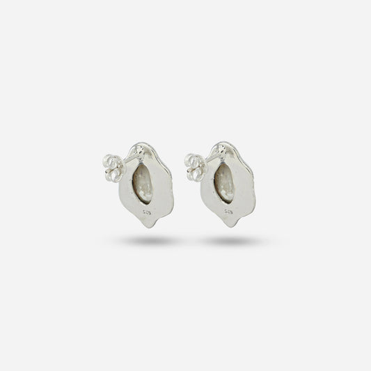 Silver Pearl Earrings for HER | 925 Silver Online - Silver World