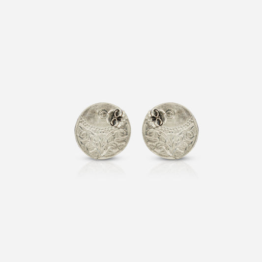 Tribal Medallion Stud