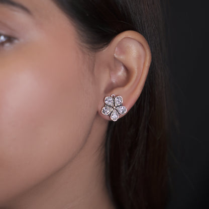 Geometric Sunburst Studs