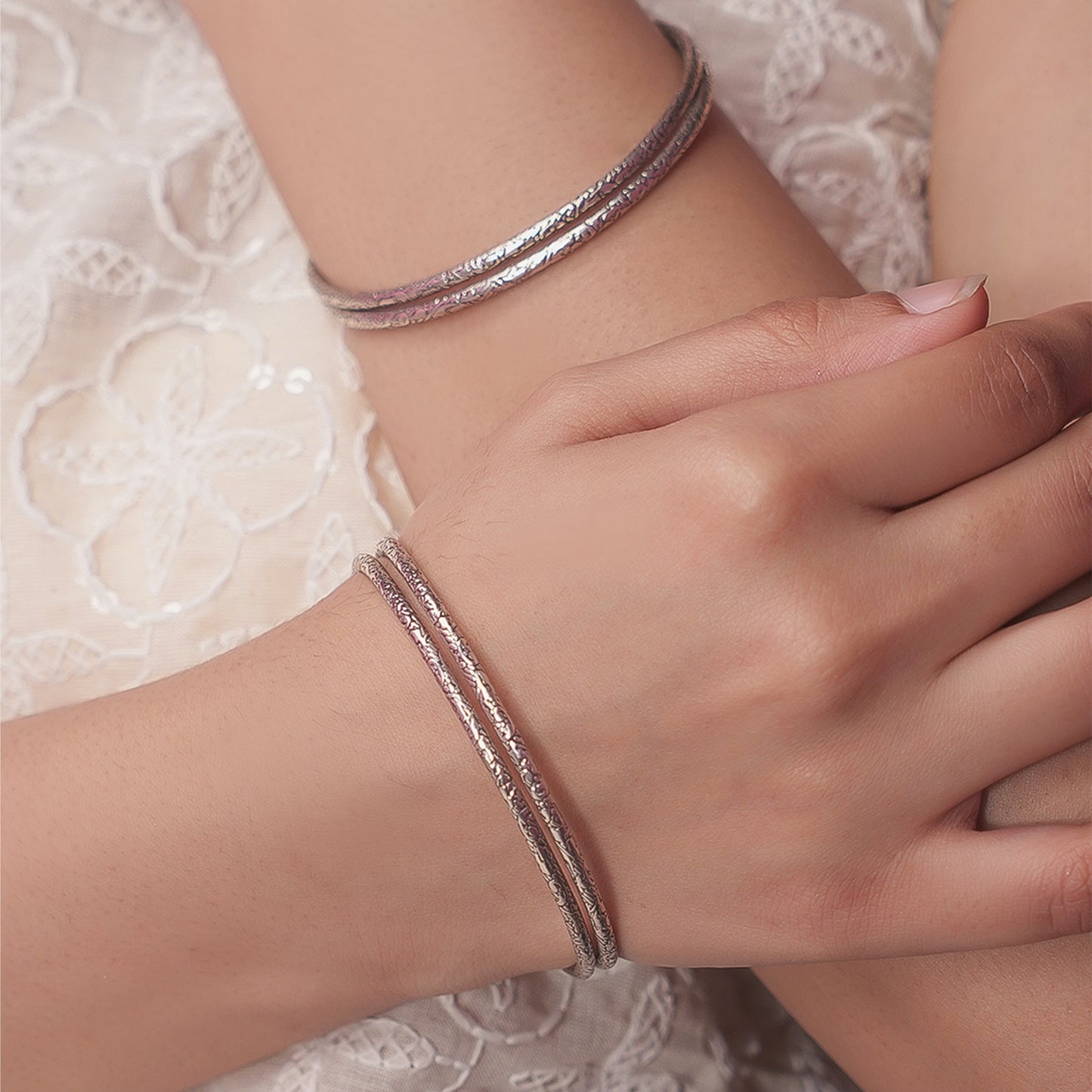Textured Heritage Bangles