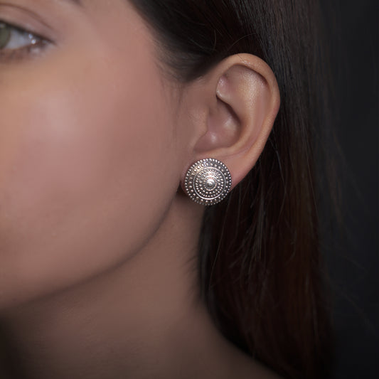 Tribal Sunburst Stud