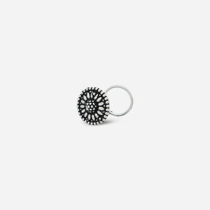 Ethnic Silver Nose Pin