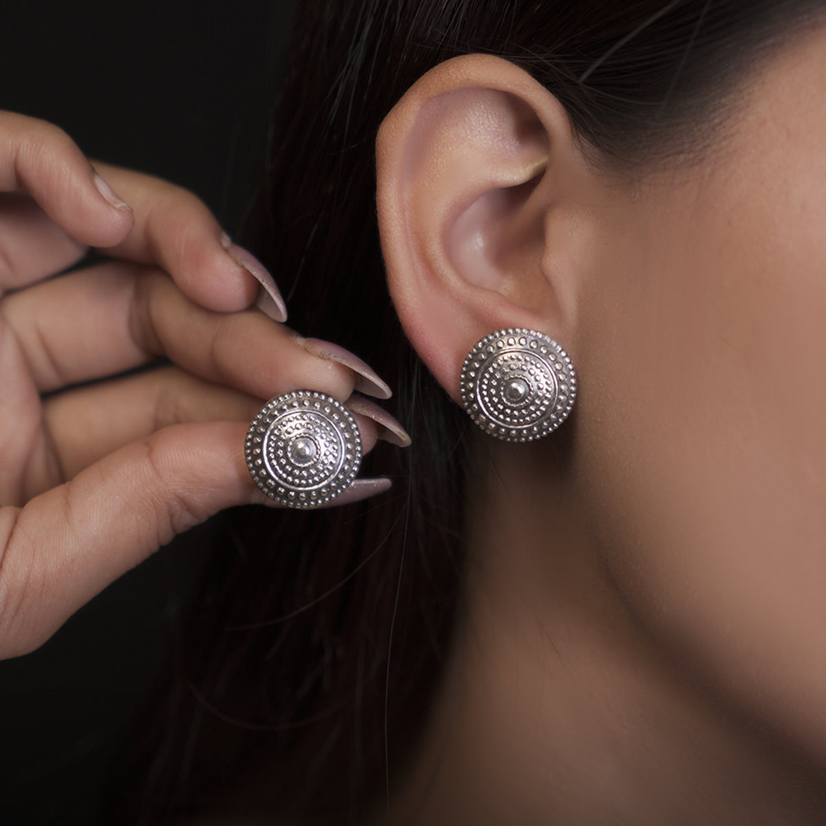 Tribal Sunburst Stud