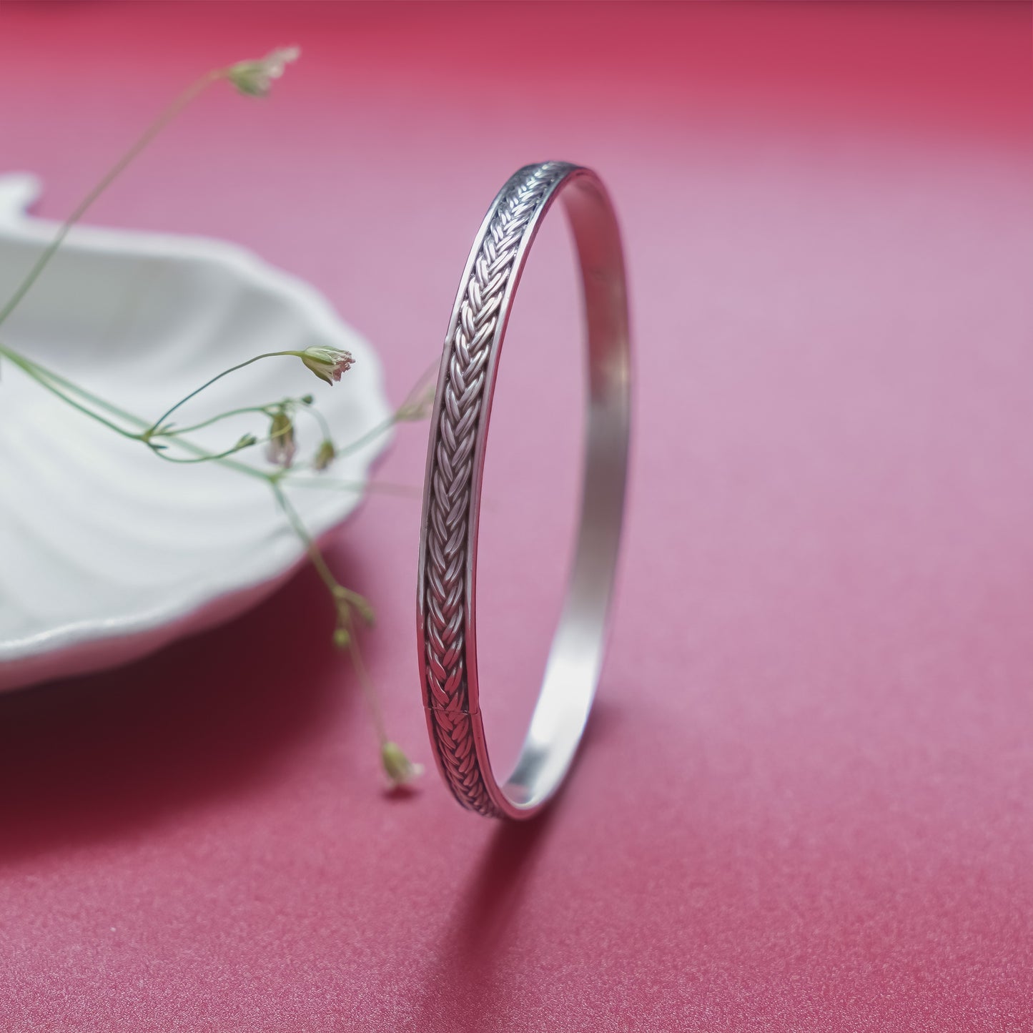 Woven Braided Bangle