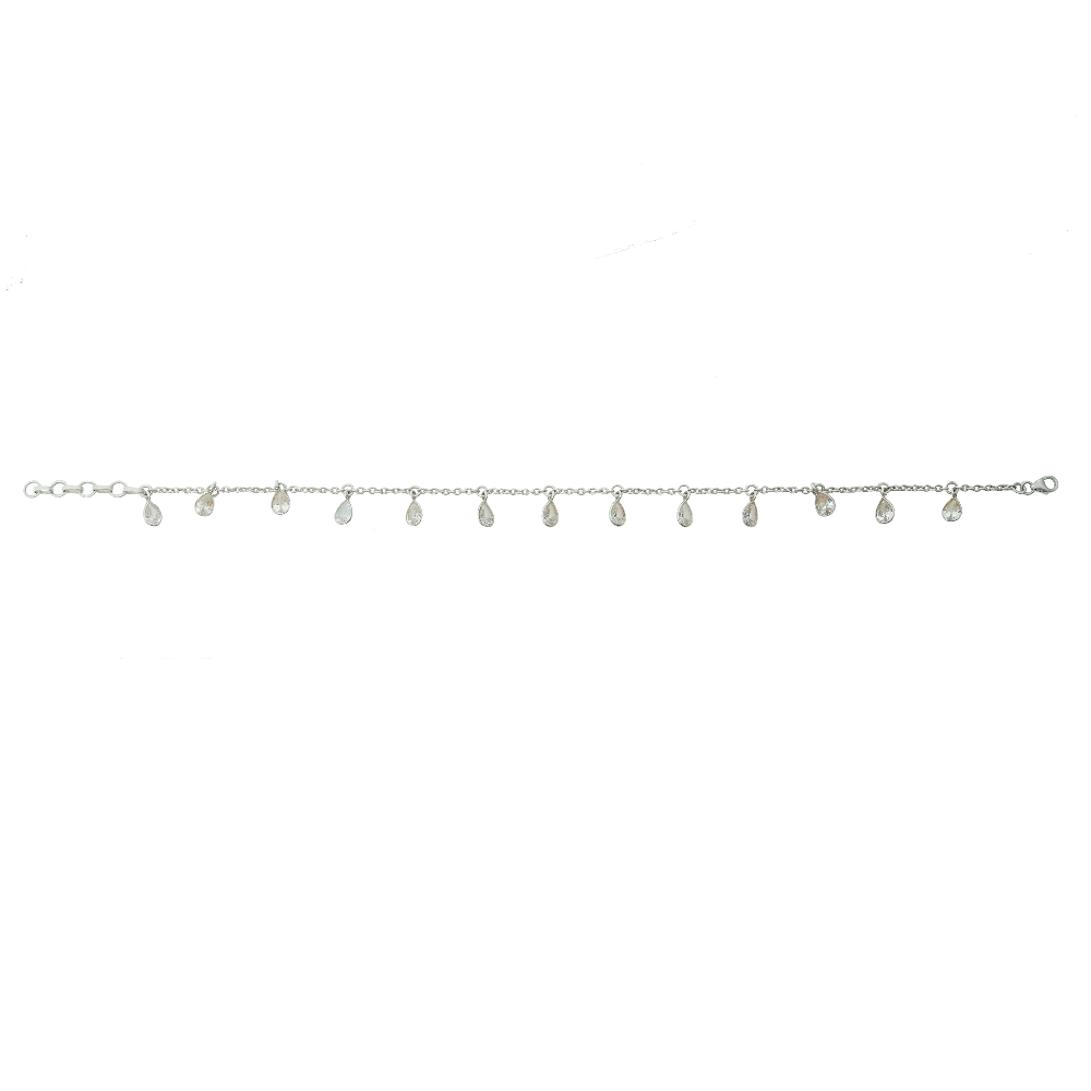Silver Charms Anklets