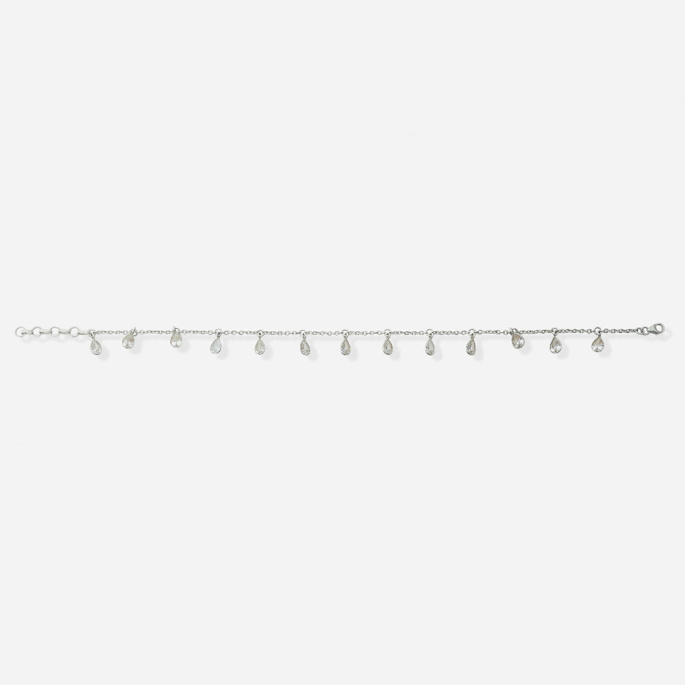 Silver Charms Anklets