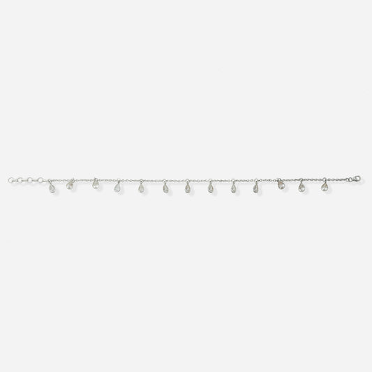 Silver Charms Anklets