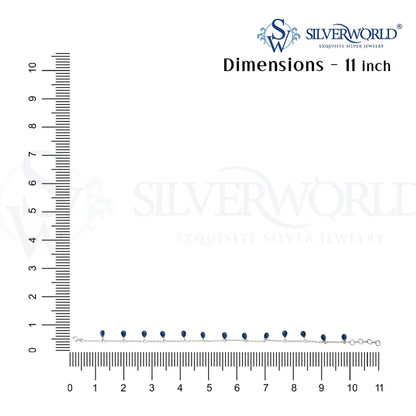 Silver Anklet for Women