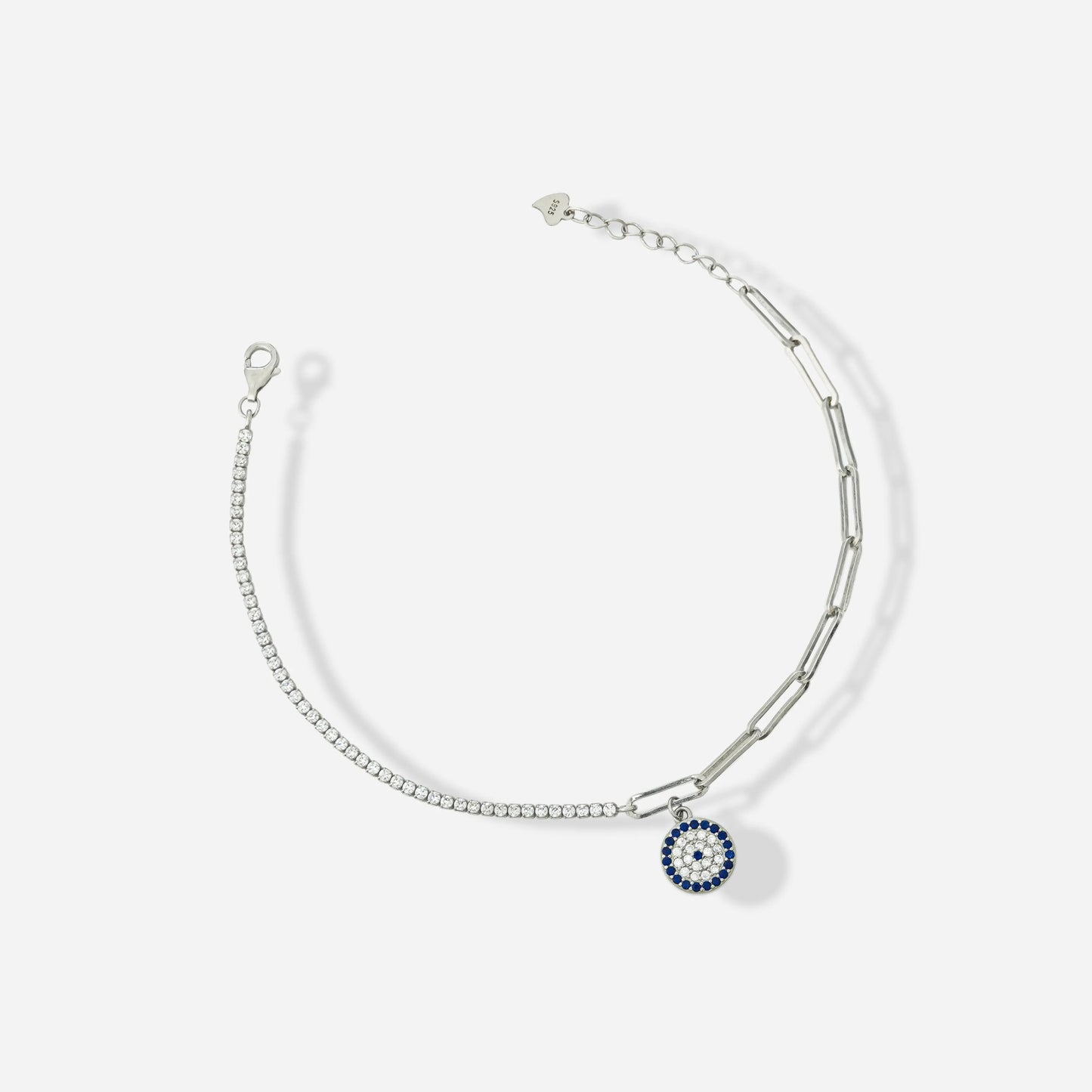 Zirconia Charms Anklet