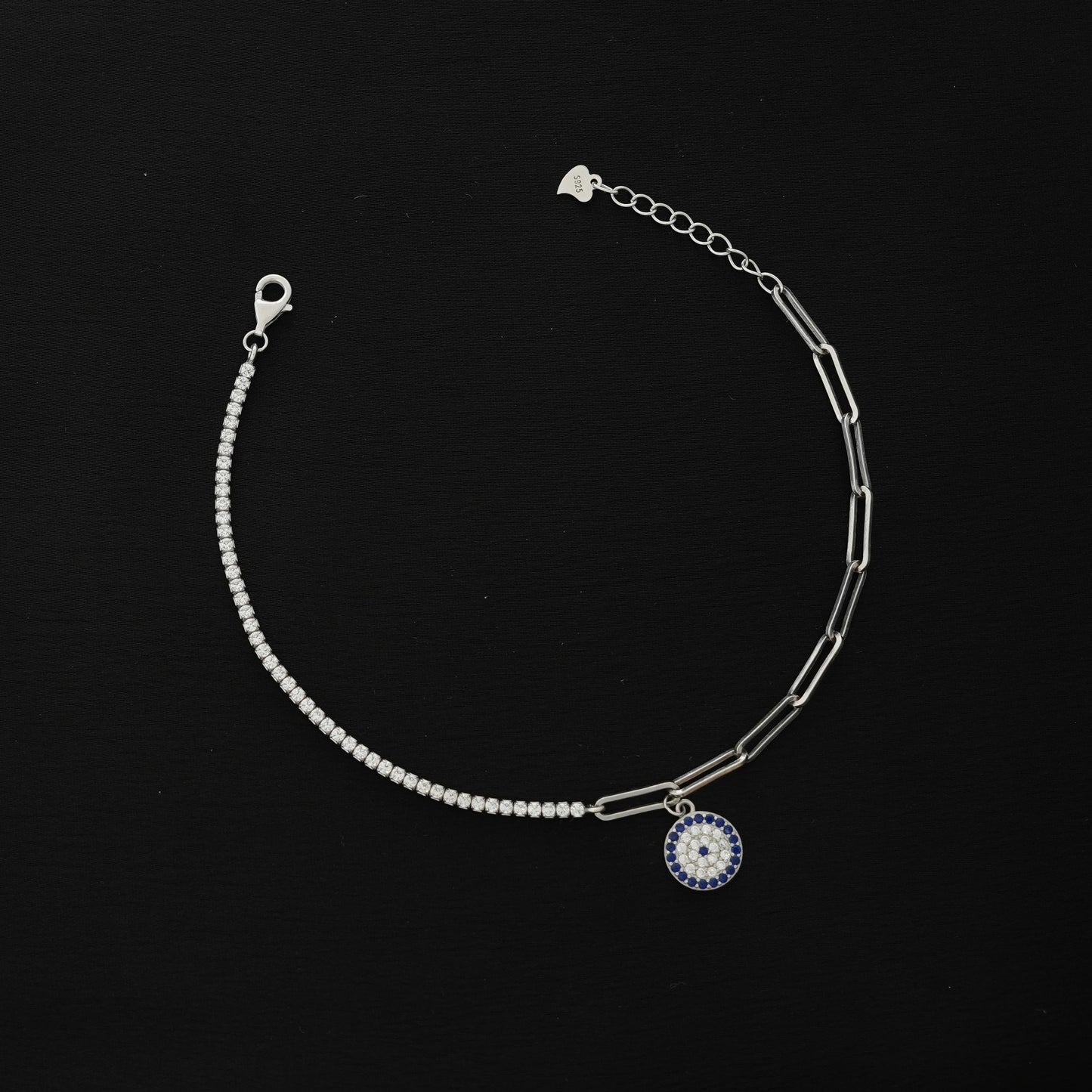 Zirconia Charms Anklet