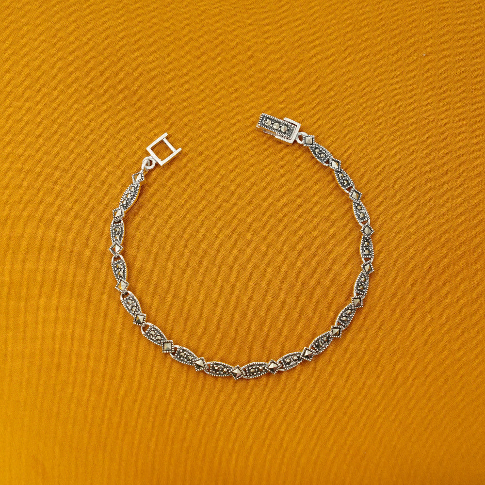 Marcasite Silver Bracelet