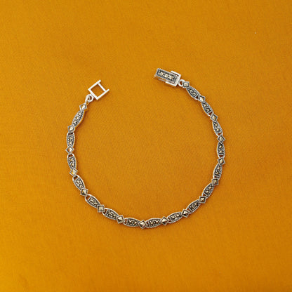 Marcasite Silver Bracelet