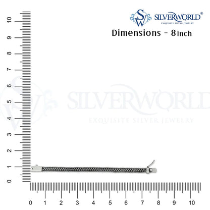 Sterling Silver Link Bracelet