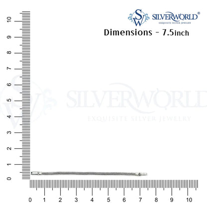 Silver Heirloom Chain Bracelet