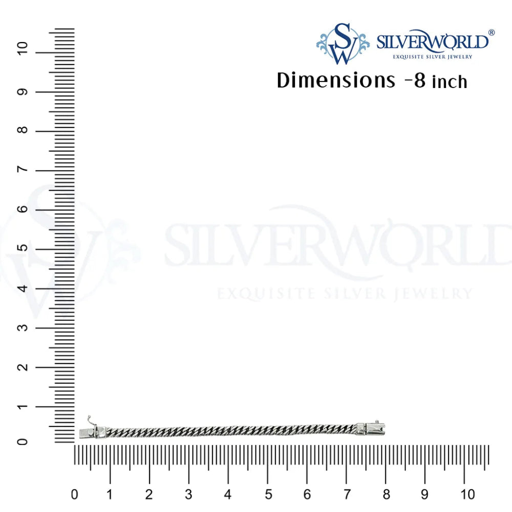 Classic Silver Chain Bracelet