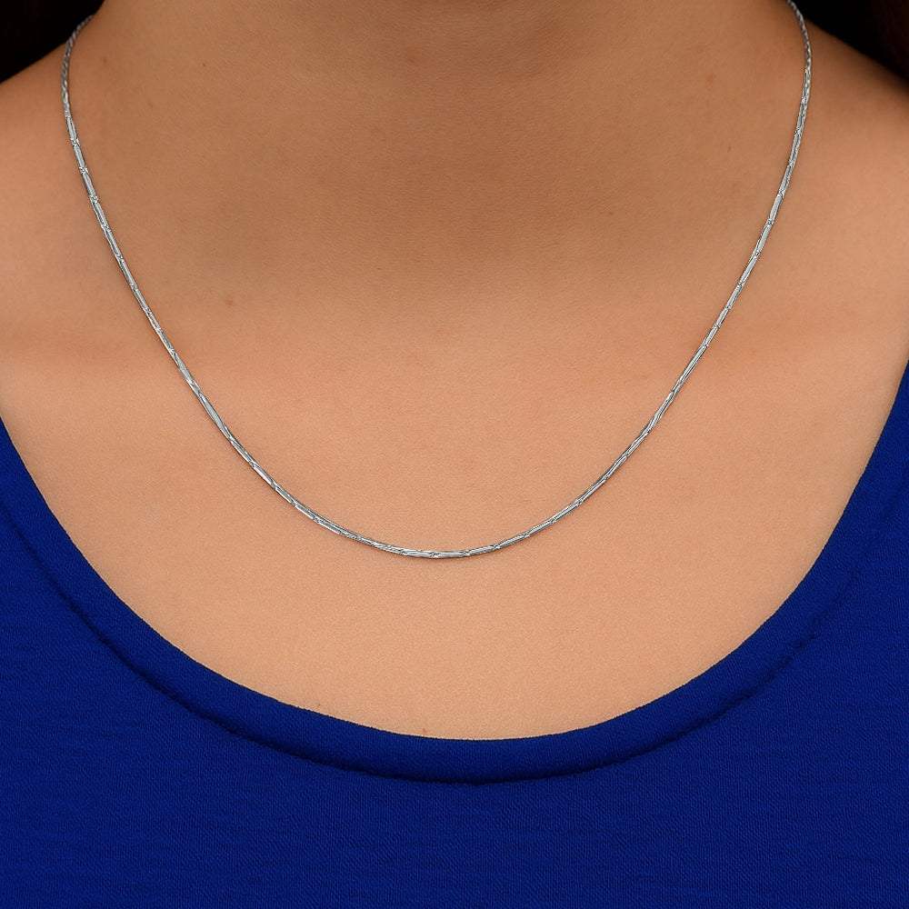 Silver World Classic Silver Chain Necklace – Timeless 925 Silver | Silver World ...