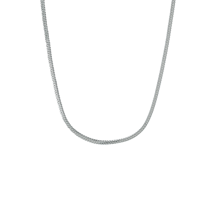 Silver Curb Chains