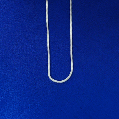 Silver Curb Chains
