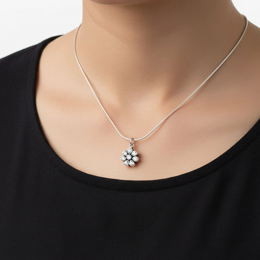 Zirconia 925 Silver Pendant