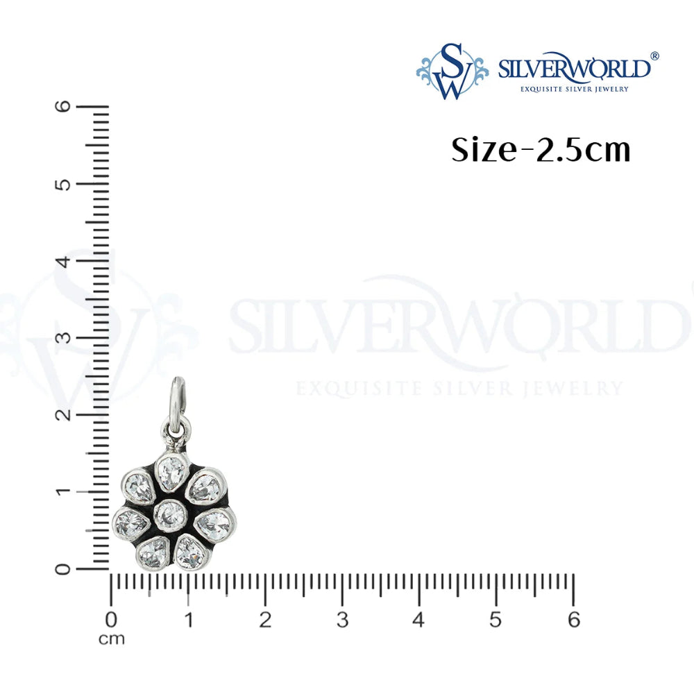 Zirconia 925 Silver Pendant