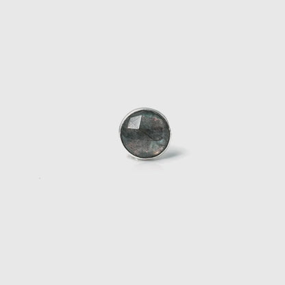 Labradorite Stud Earring