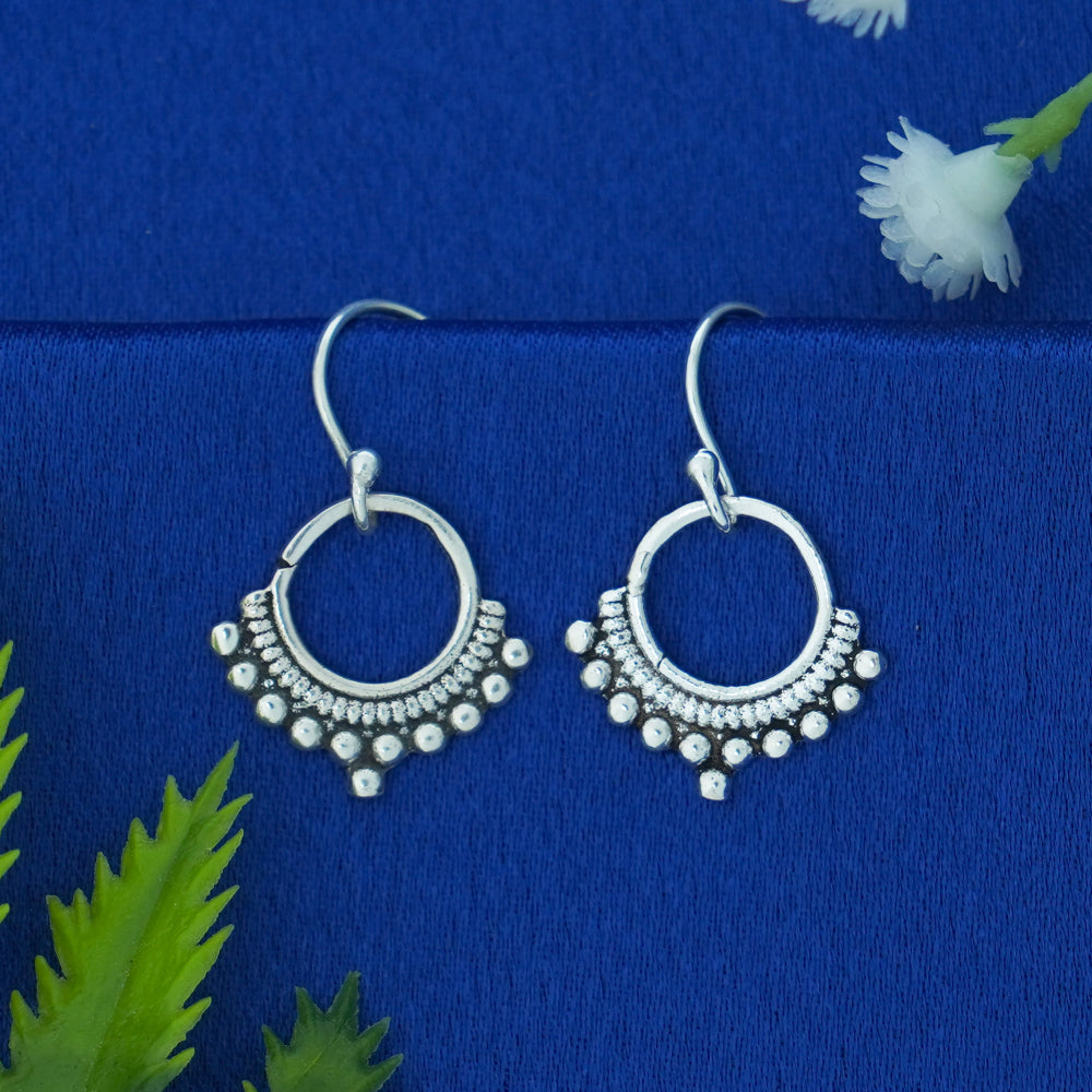 Effortless Silver Dangles