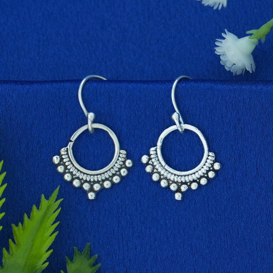 Effortless Silver Dangles