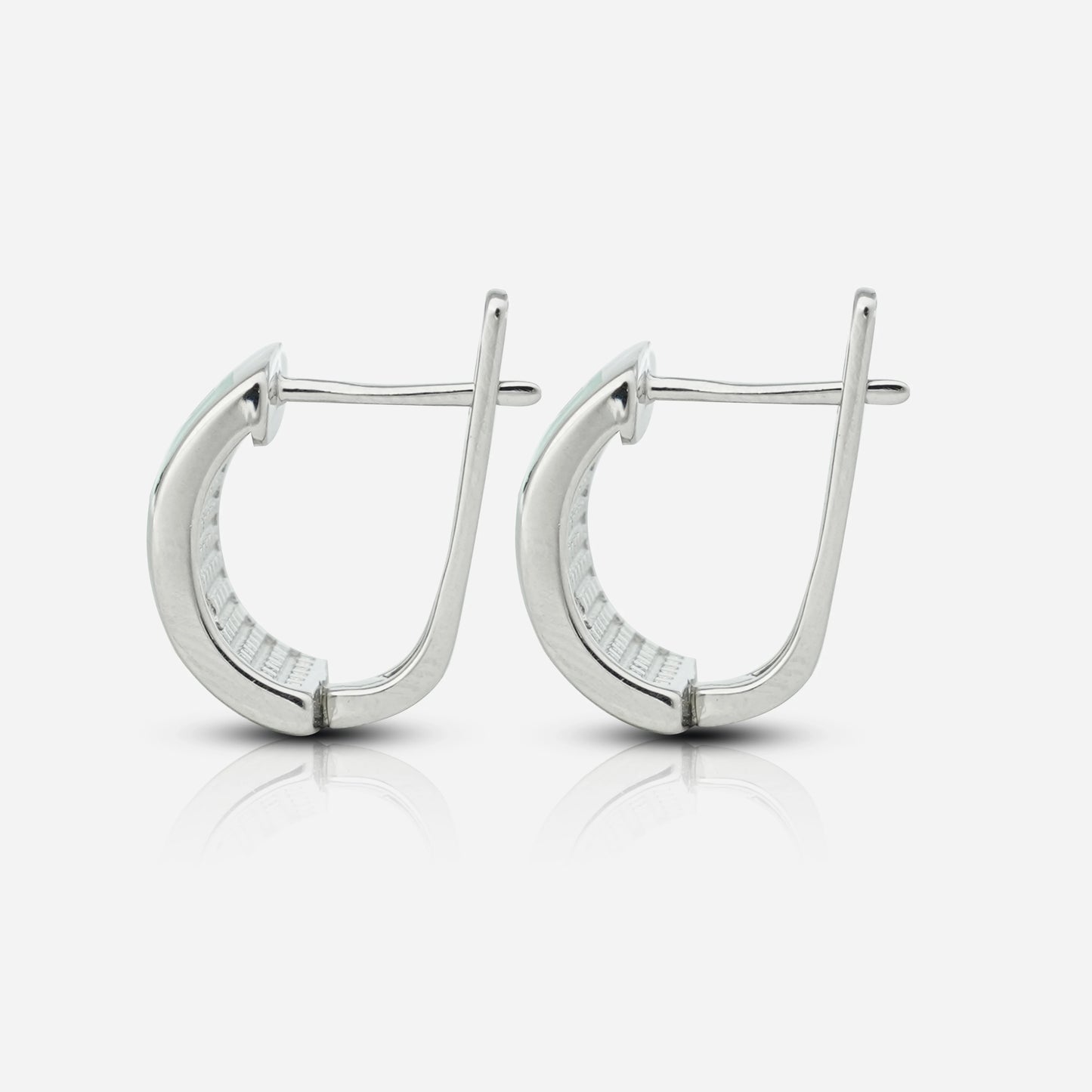 Floral Enamel Earrings