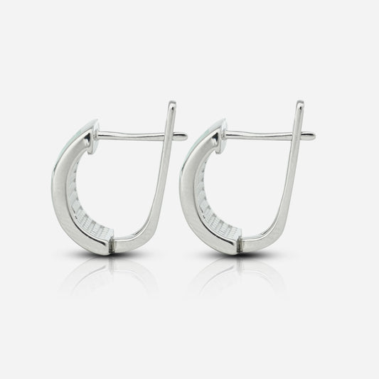 Floral Enamel Earrings