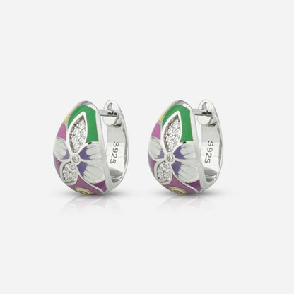 Colourful Enamel Earrings