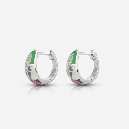 Colourful Enamel Earrings