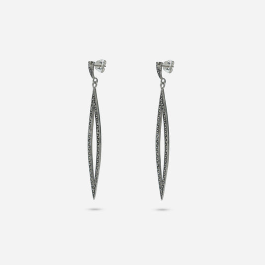 Swiss Marcasite Needle Drop