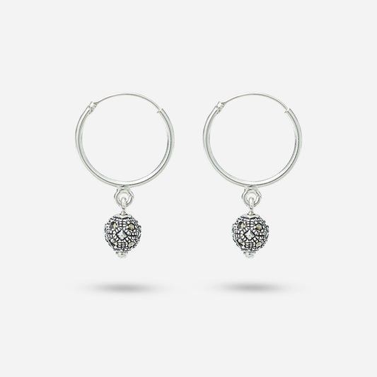 Silver Bali Earrings
