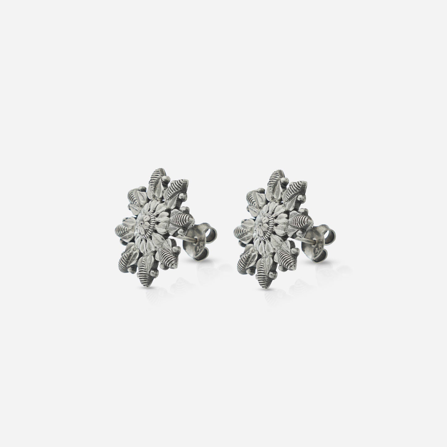 Tribal Floral Stud