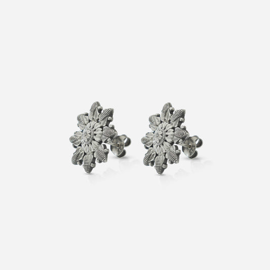 Tribal Floral Stud