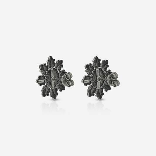 Tribal Floral Stud