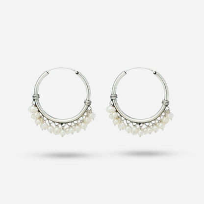 Pearl Jhumka Earrings