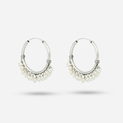 Pearl Jhumka Earrings